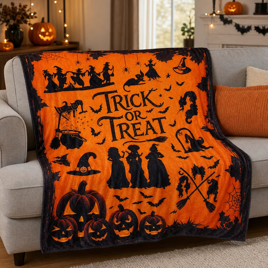 Duskweave Witch Throw Blanket