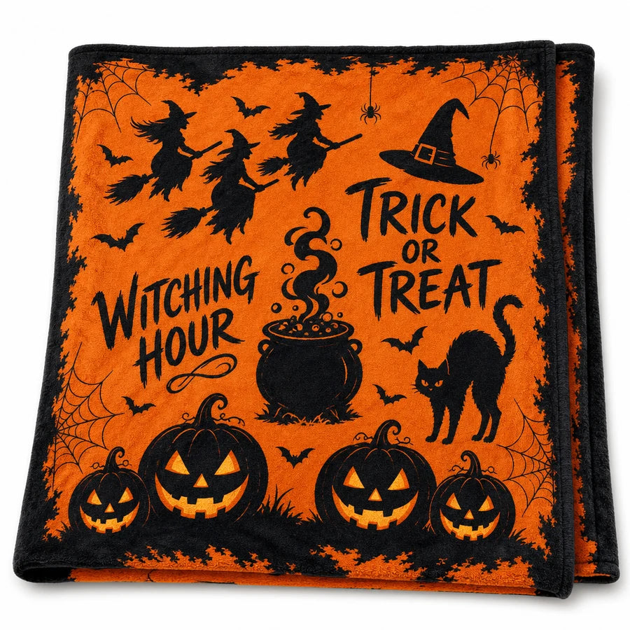 Duskweave Witch Throw Blanket