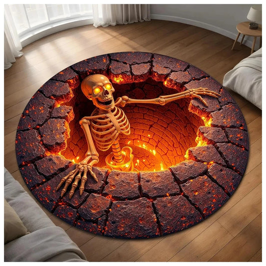 Emberpit Illusion Rug