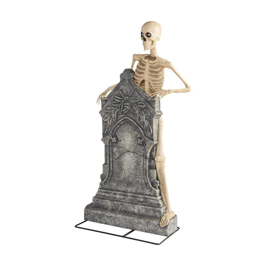 Gravewood 5 ft Skeleton Headstone
