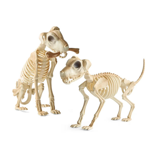 Barkmoor Skeleton Dog Pair