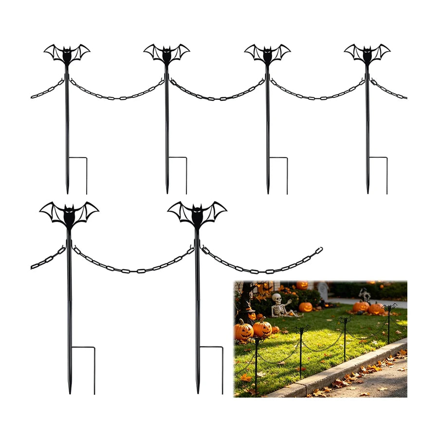 Vespertine Bat Chain Fence, 6 pack