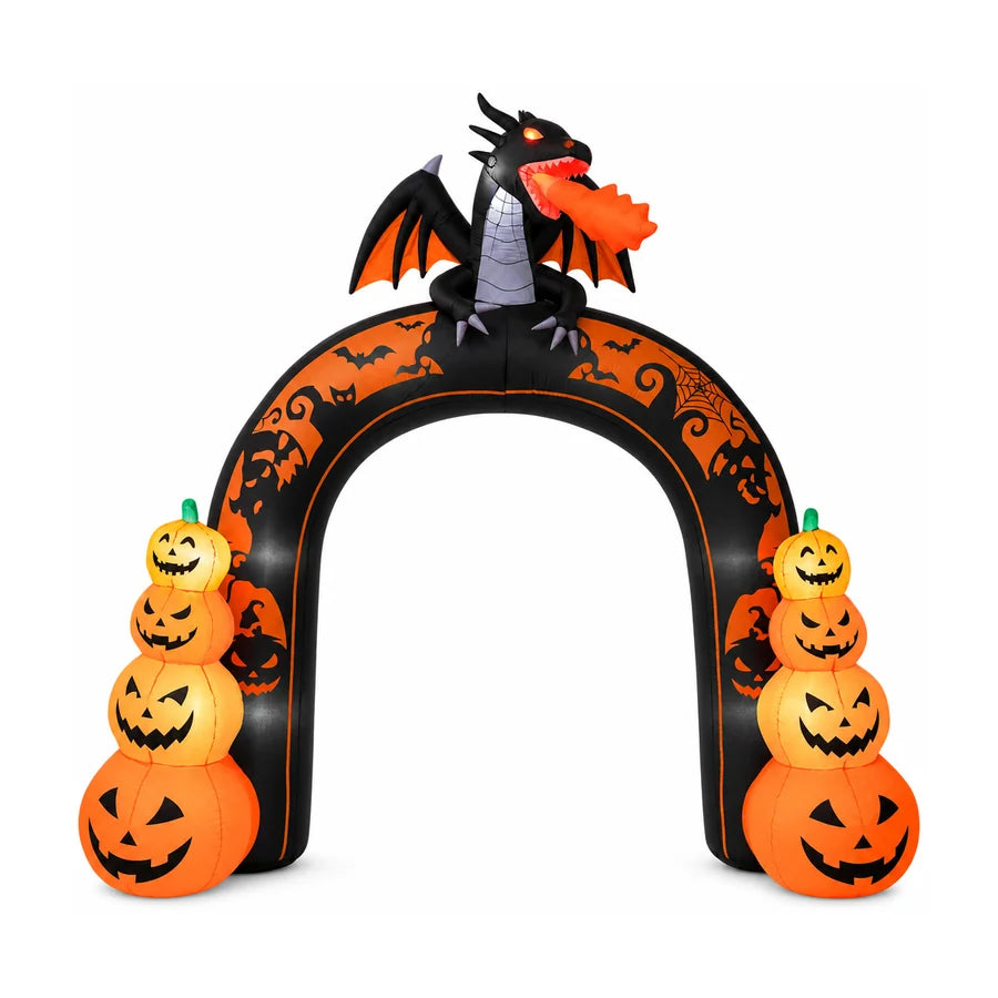 Wexford 10 ft Pumpkin Inflatable Archway