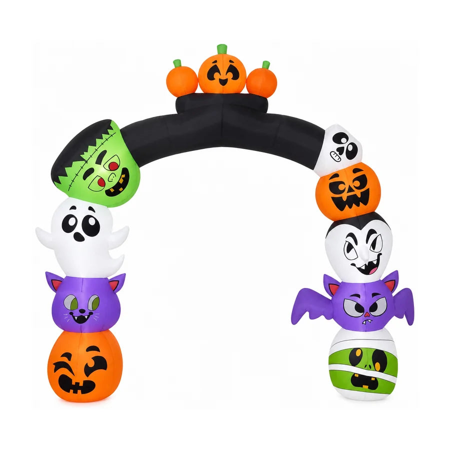 Duskmere 8 ft Pumpkin Inflatable Archway
