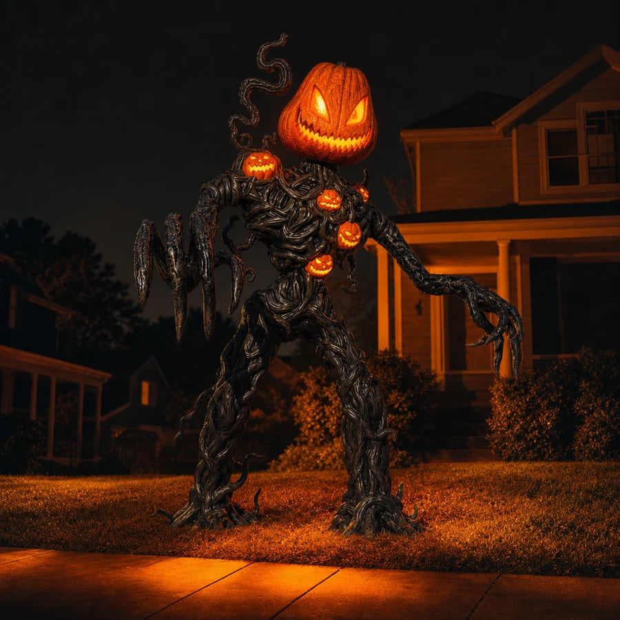 Seen from the sidewalk at night