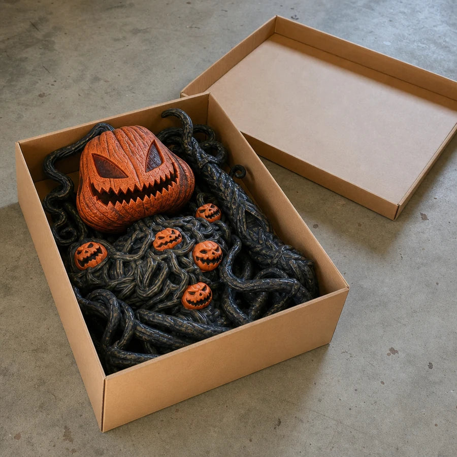Everything as it arrives in one box