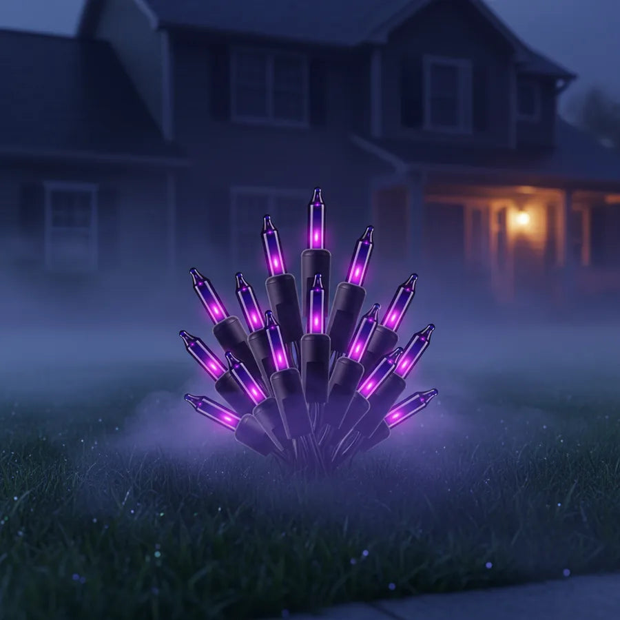 Wexford 10 ft Purple String Lights