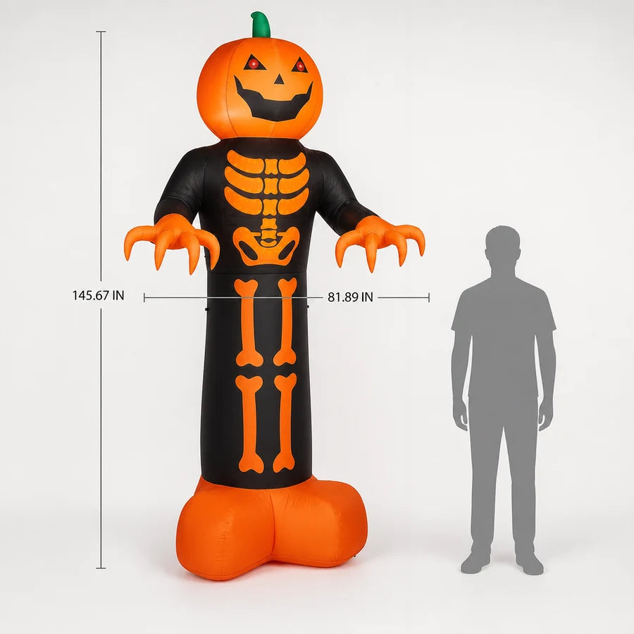 Harrowmere 12 ft Pumpkin Reaper Inflatable