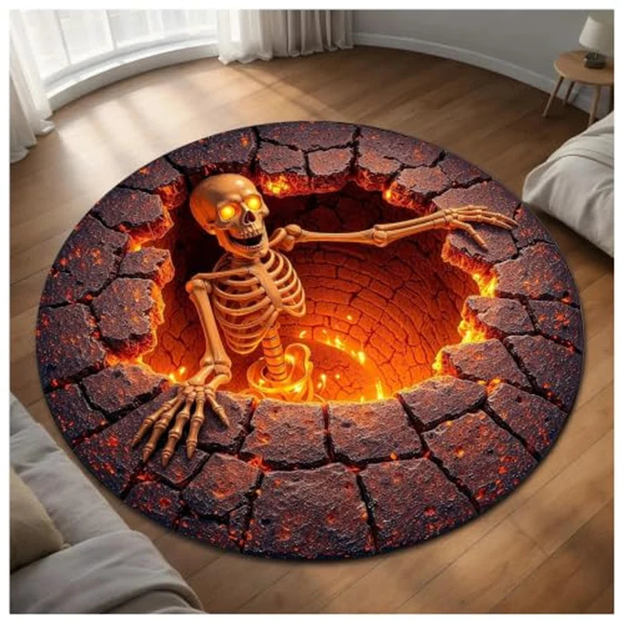 Emberpit Illusion Rug