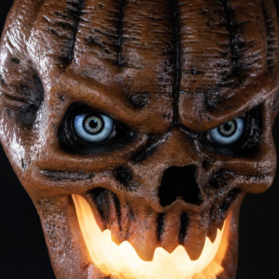 Cinderholt 12 ft Inferno Pumpkin Skeleton