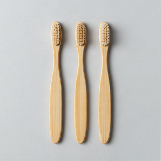 Bamboo Toothbrush Set of Four
