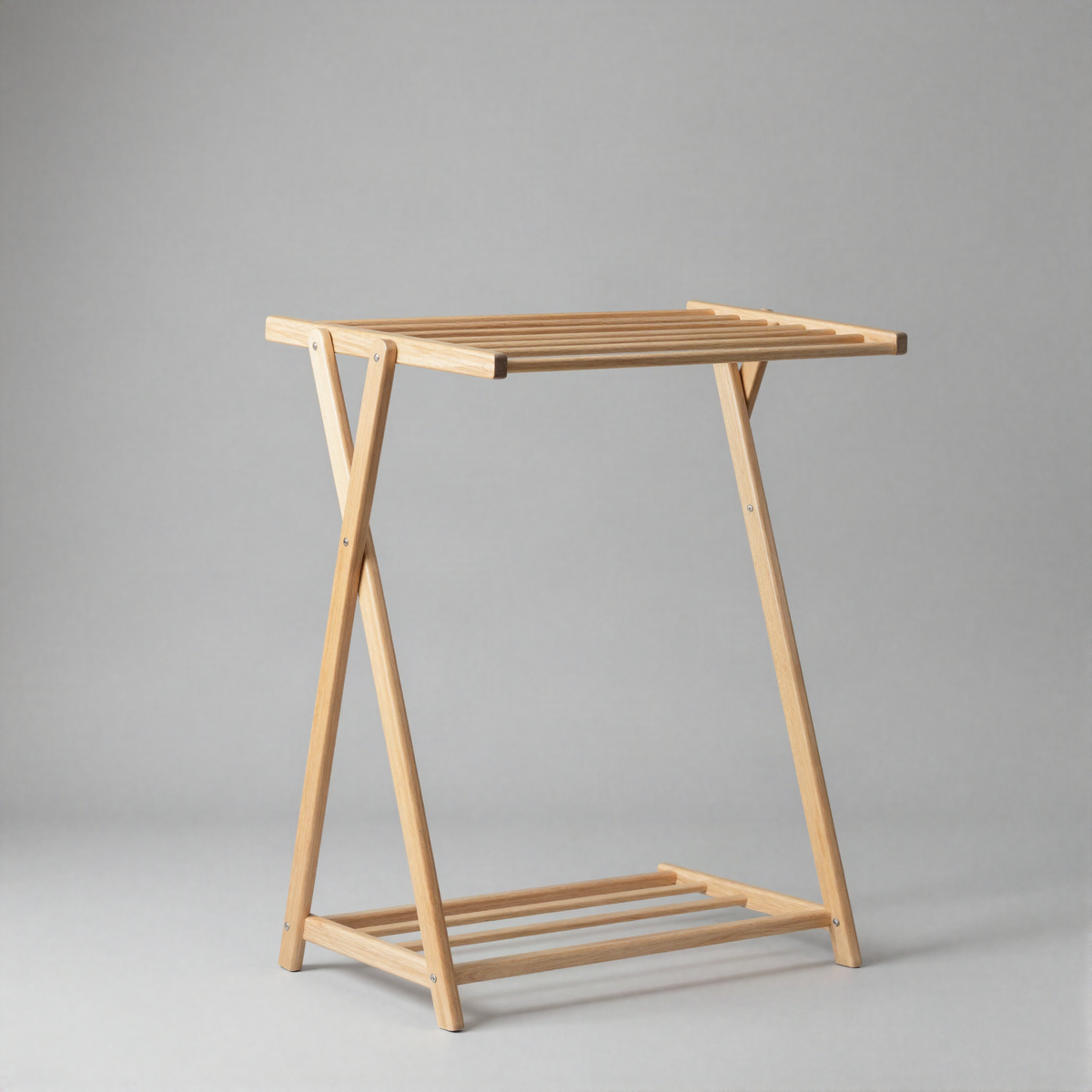 Folding Wooden Drying Rack