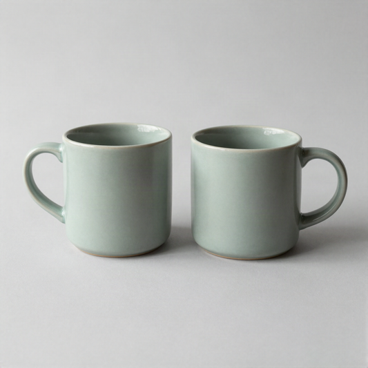 Stoneware Mug Set of Two