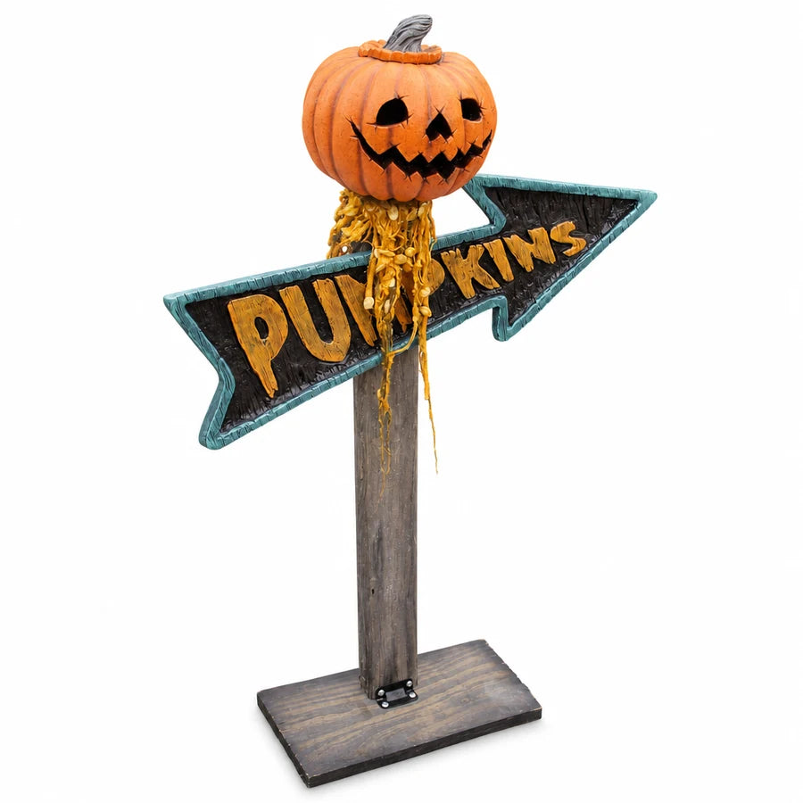 Vesper Pumpkin Sign